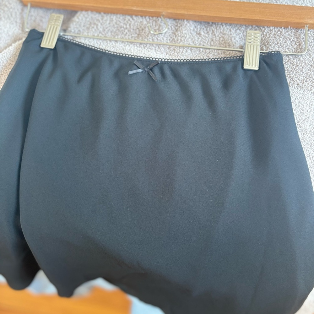 Wild Fable Black Skirt with Lace Trim